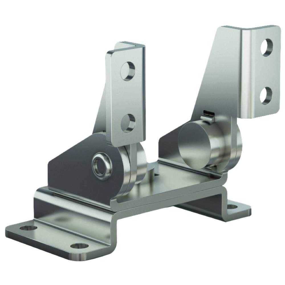 Dual axis torque hinge - 30 x 60 mm