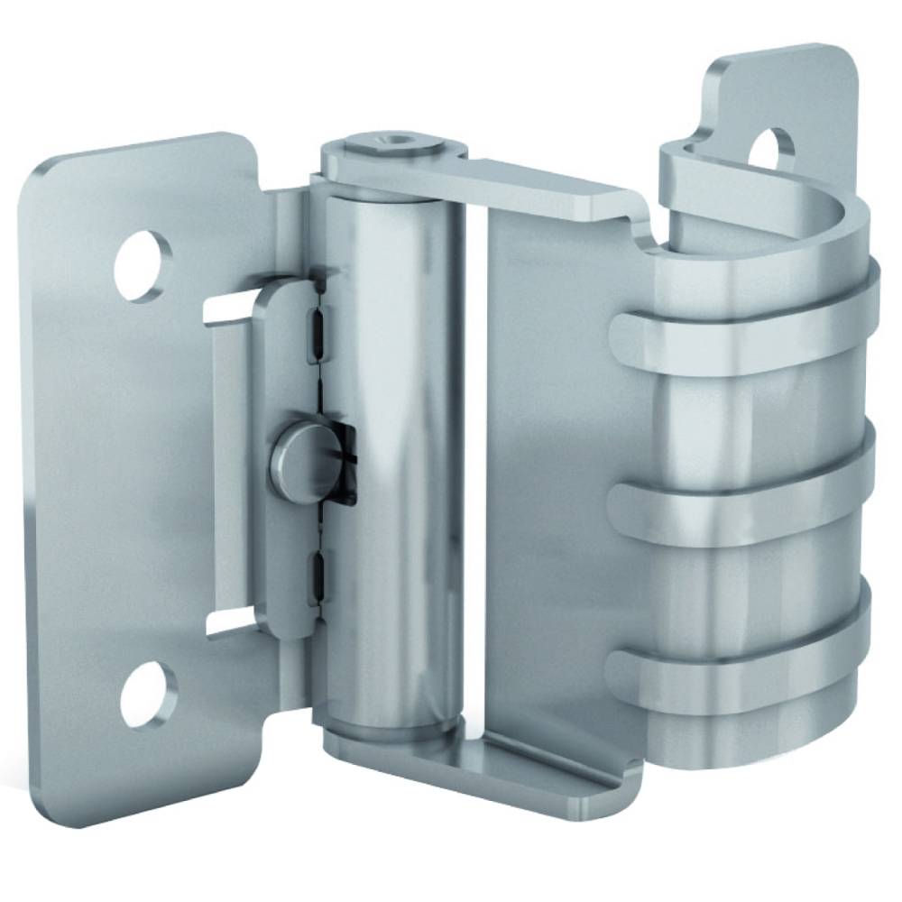 Concealed hinge with friction 90 opening