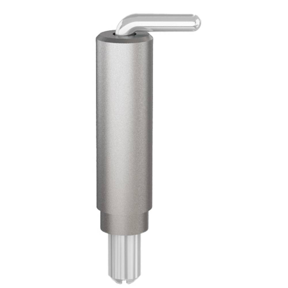 Concealed weldon springloaded pin hinge