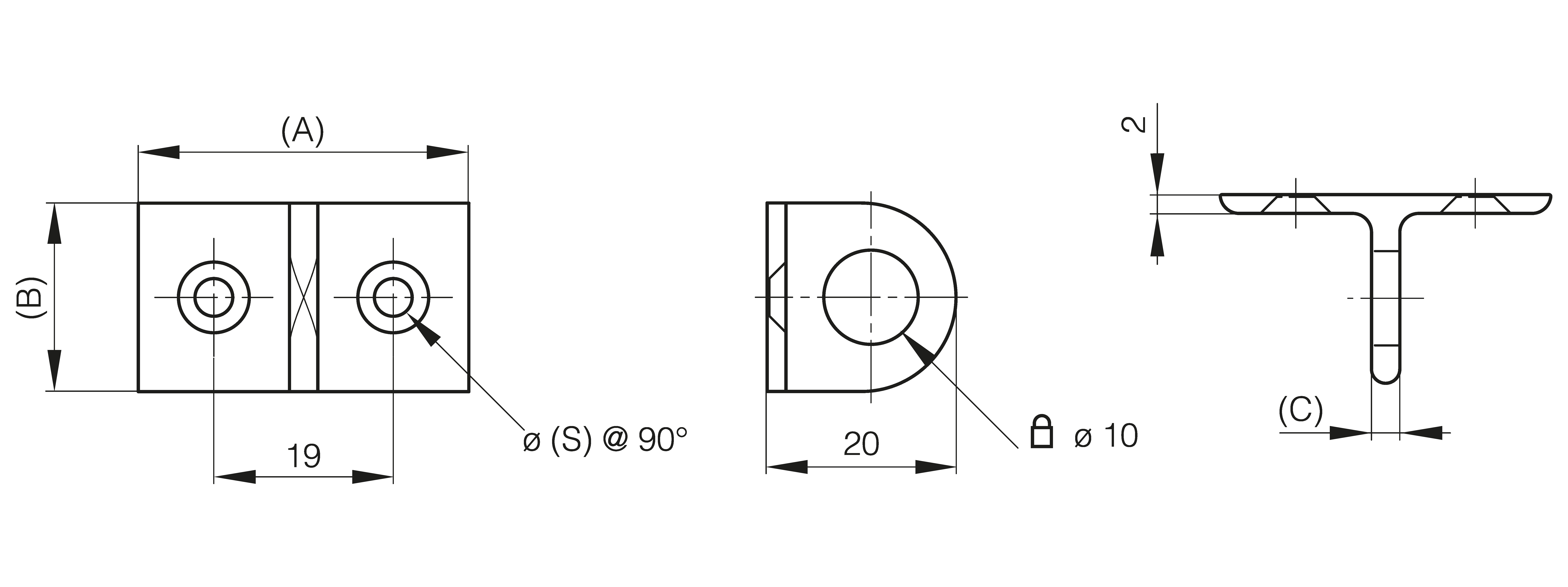 Catch plate for part number 72-7-3726