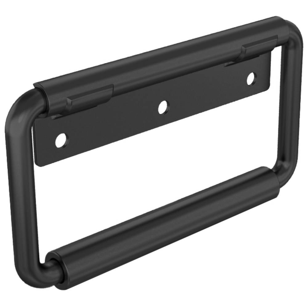 Spring loaded handles load 34 kg 180° opening
